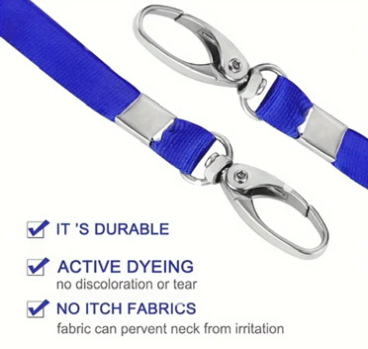 Colourful Lanyards Neck Straps, Perfect For Holding IDs / Name Badges